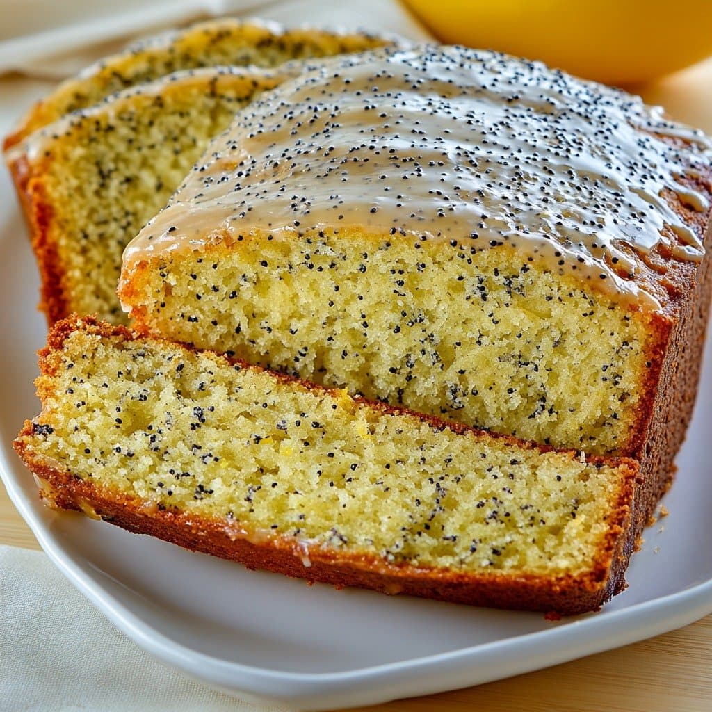 Recette de Lemon Poppy Seed Cake
