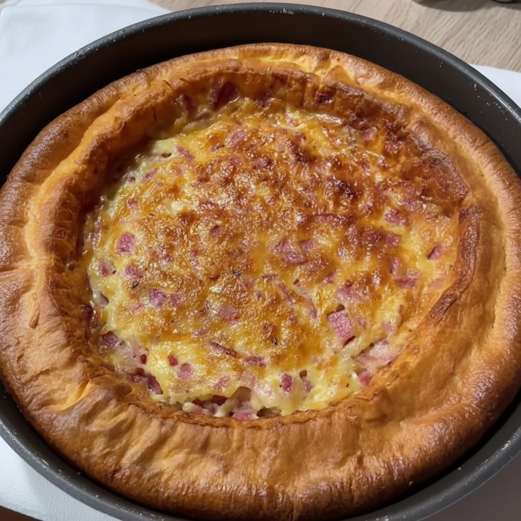 Crustless Lorraine Quiche - Ultra Creamy