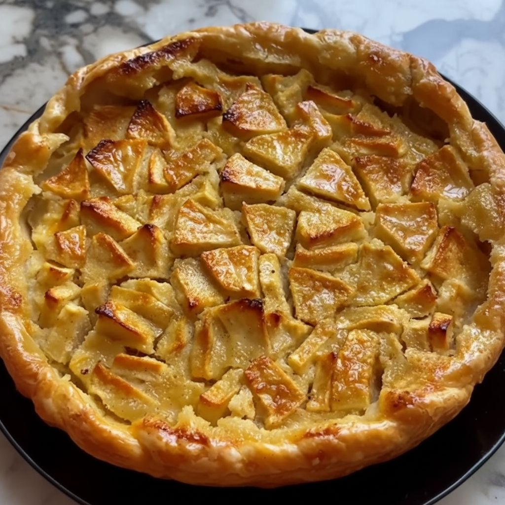 Creamy Apple & Almond Puff Pastry