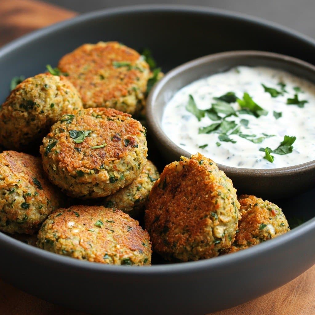 Falafels Maison & Sauce Yaourt