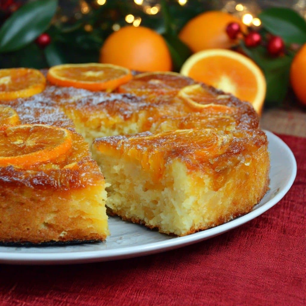Pastel de Naranja Esponjoso