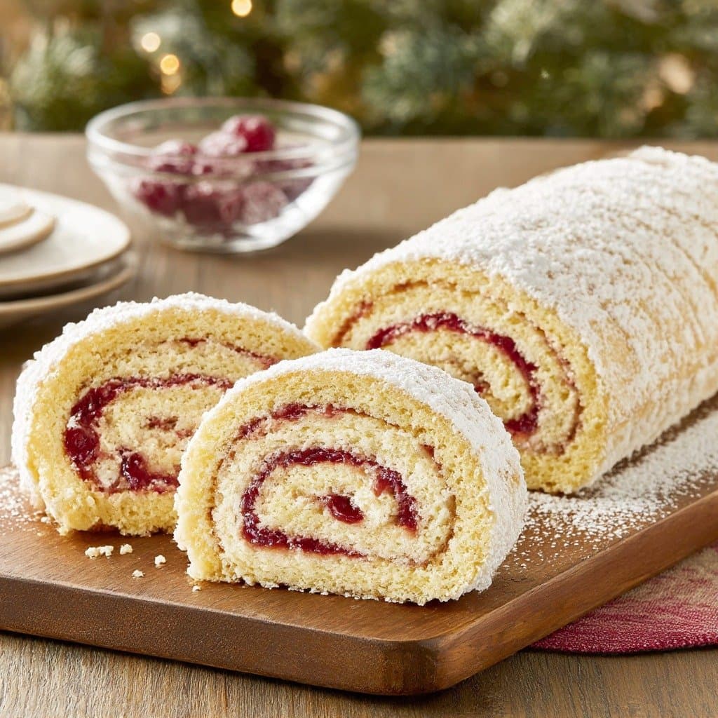 Gâteau Roulé à la Confiture