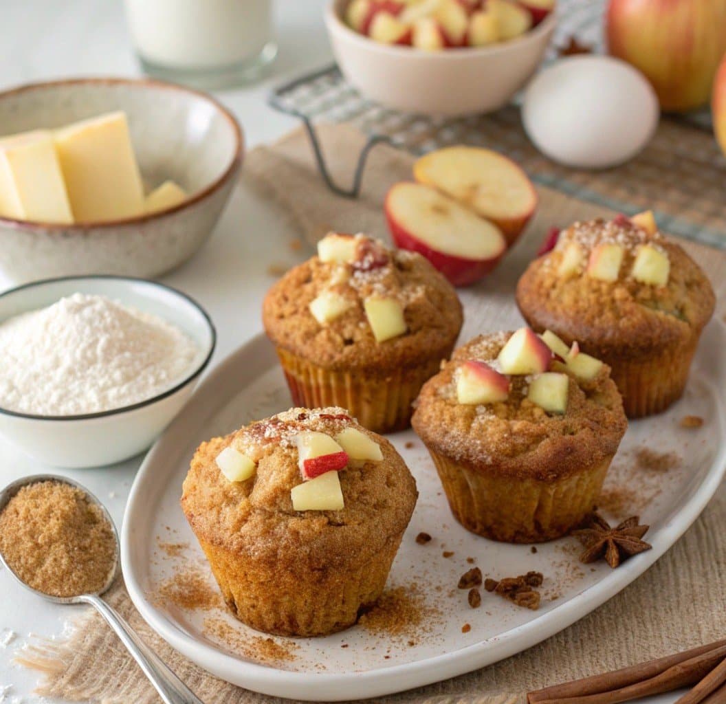 Muffins Pomme & Cannelle Ultra Délicieux