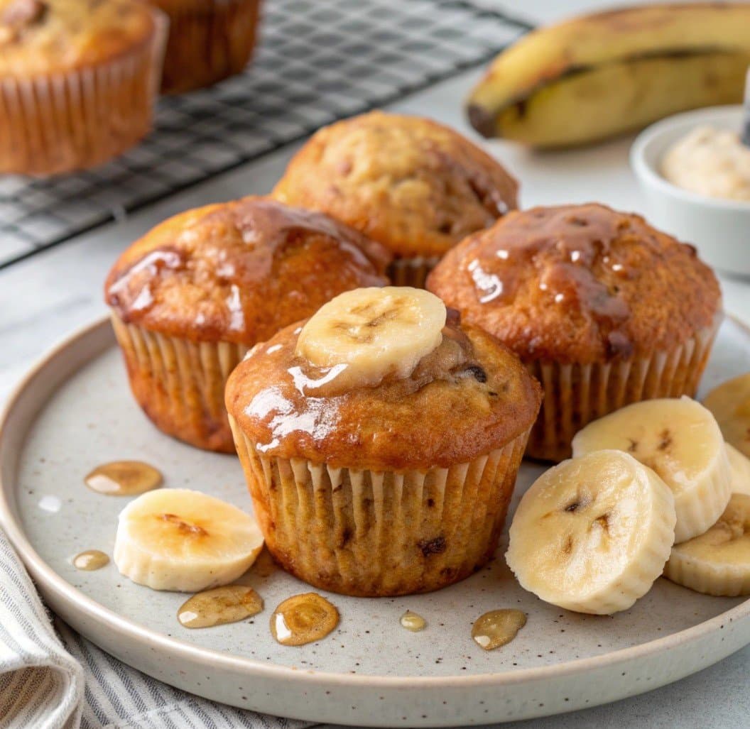 Moist & Delicious Banana Muffins