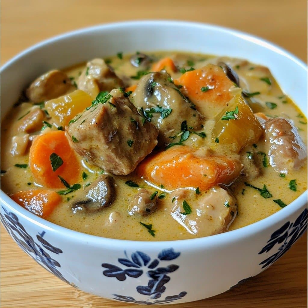 Blanquette de Veau Onctueuse et Réconfortante : Recette Classique