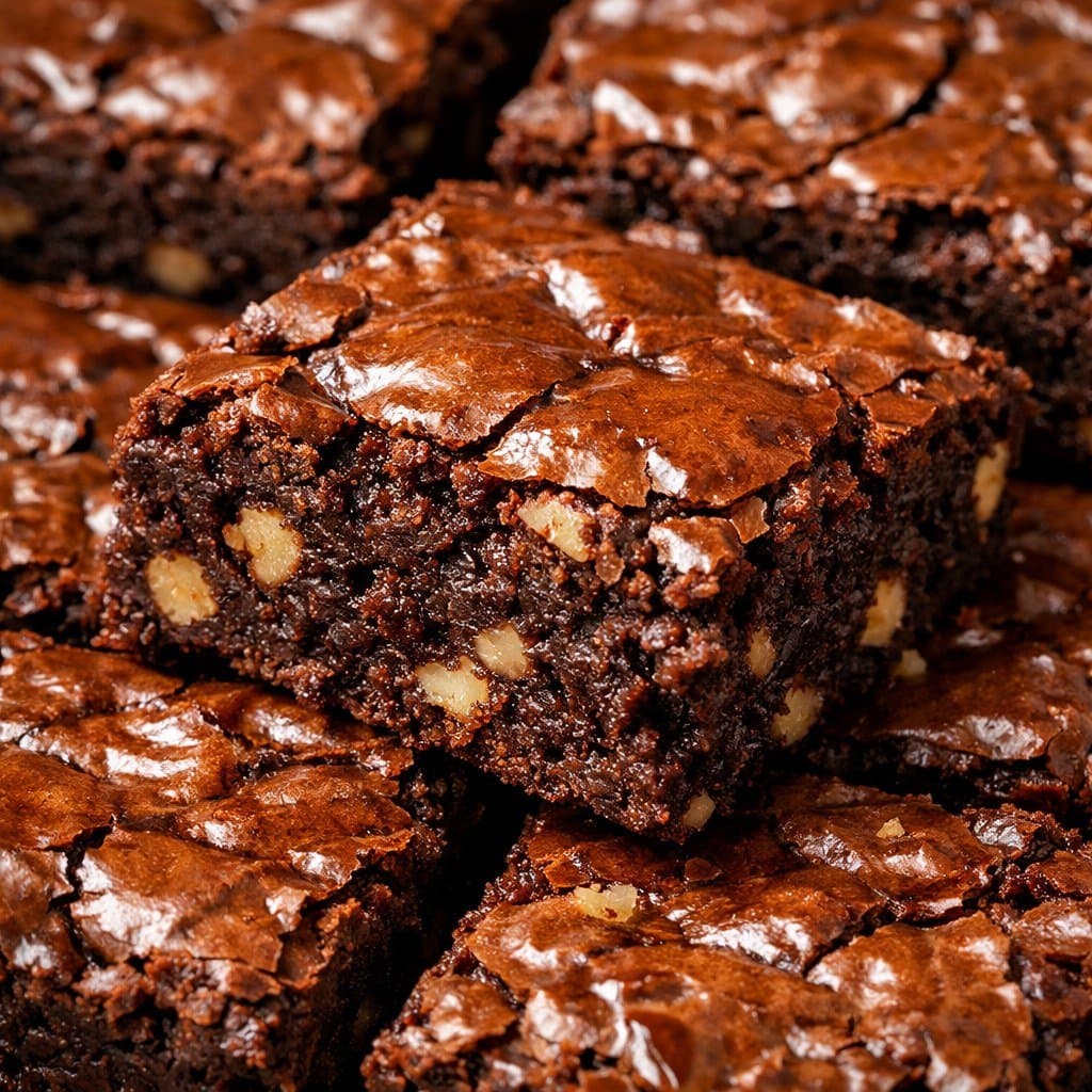 Recette de Brownies Noix & Chocolat – Fondants et Gourmands