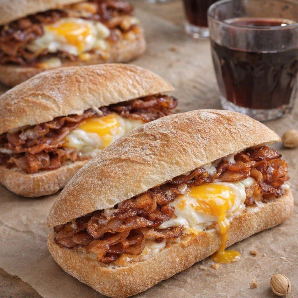 Panini Bacon Œuf – Croquant & Gourmand