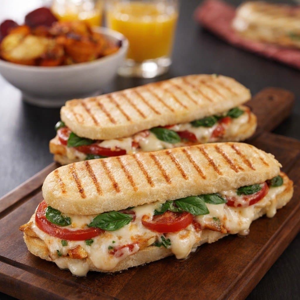 Panini Tomate-Mozza – Fraîcheur & Simplicité
