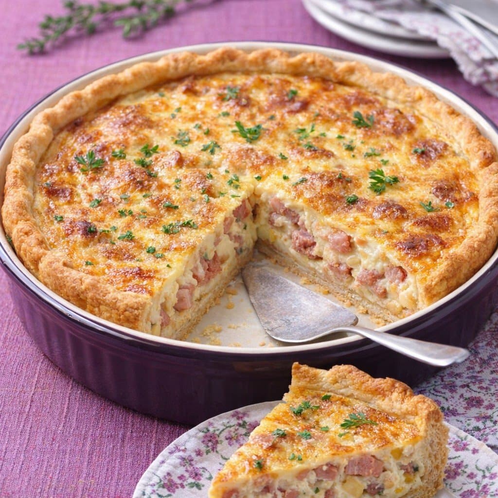 Recette de Recette Quiche Lorraine Facile & Authentique – Un Classique Français