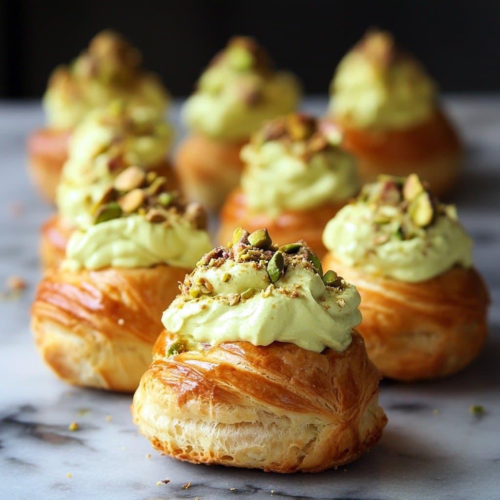 Recette de Recette Choux à la Pistache – Élégance & Saveurs Intenses
