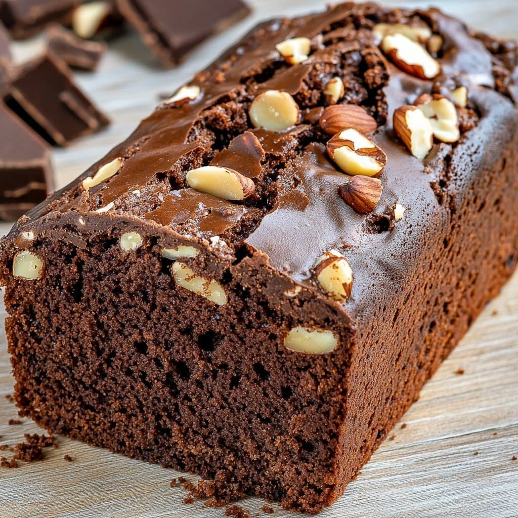 Enjoy your meal! - Moist Chocolate and Hazelnut Cake