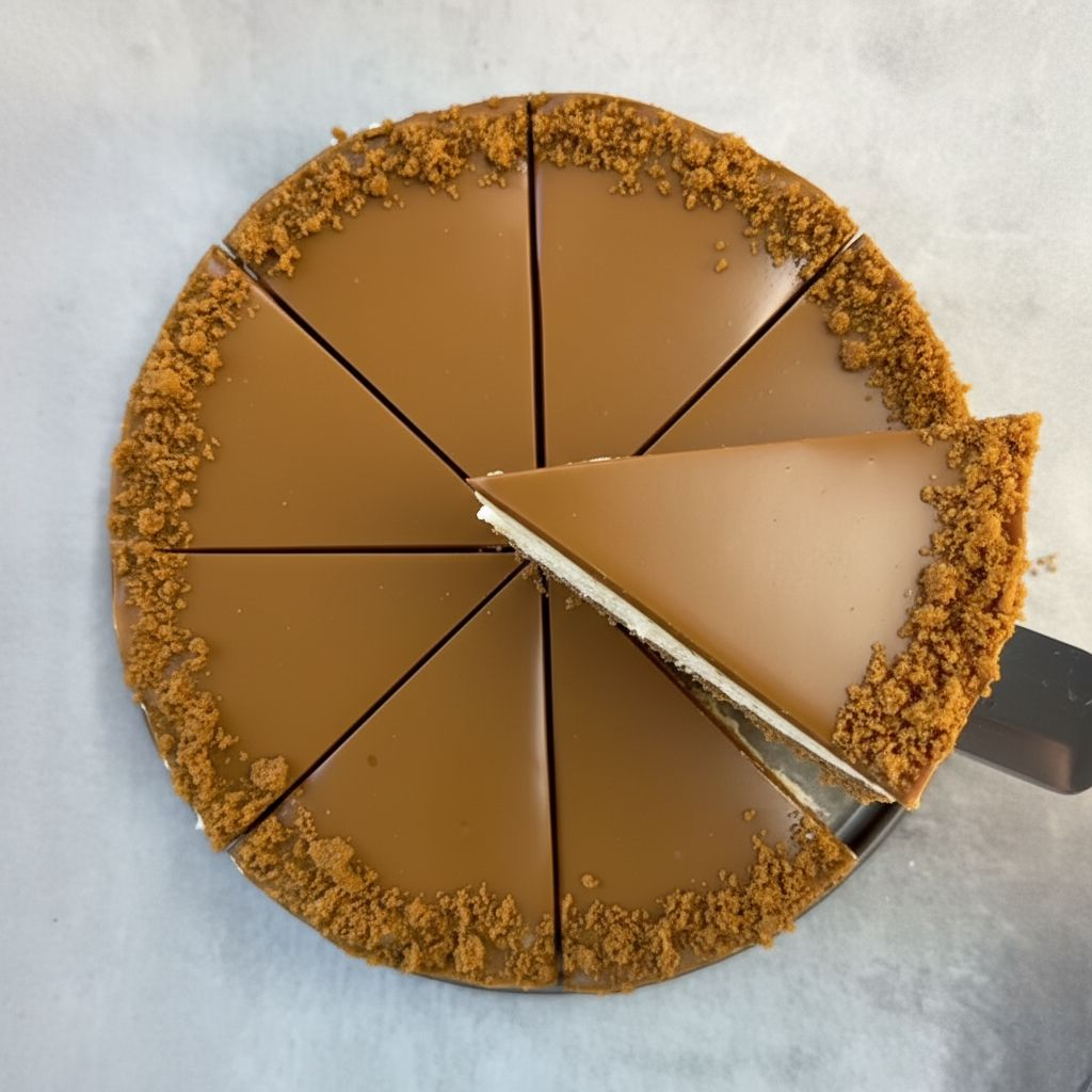 Enjoy your meal! - No-Bake Lotus Cheesecake