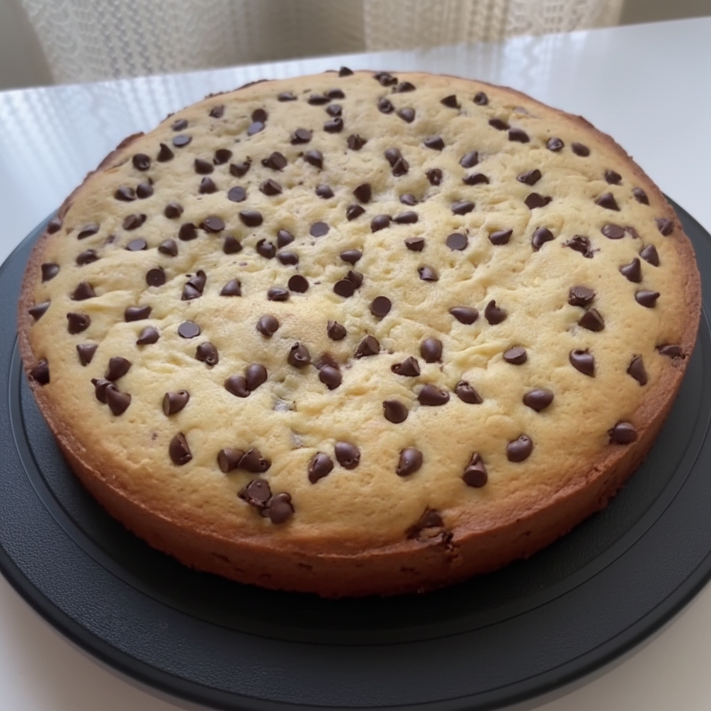 Enjoy your meal! - Giant Chocolate Cookie: The Ultimate Indulgence