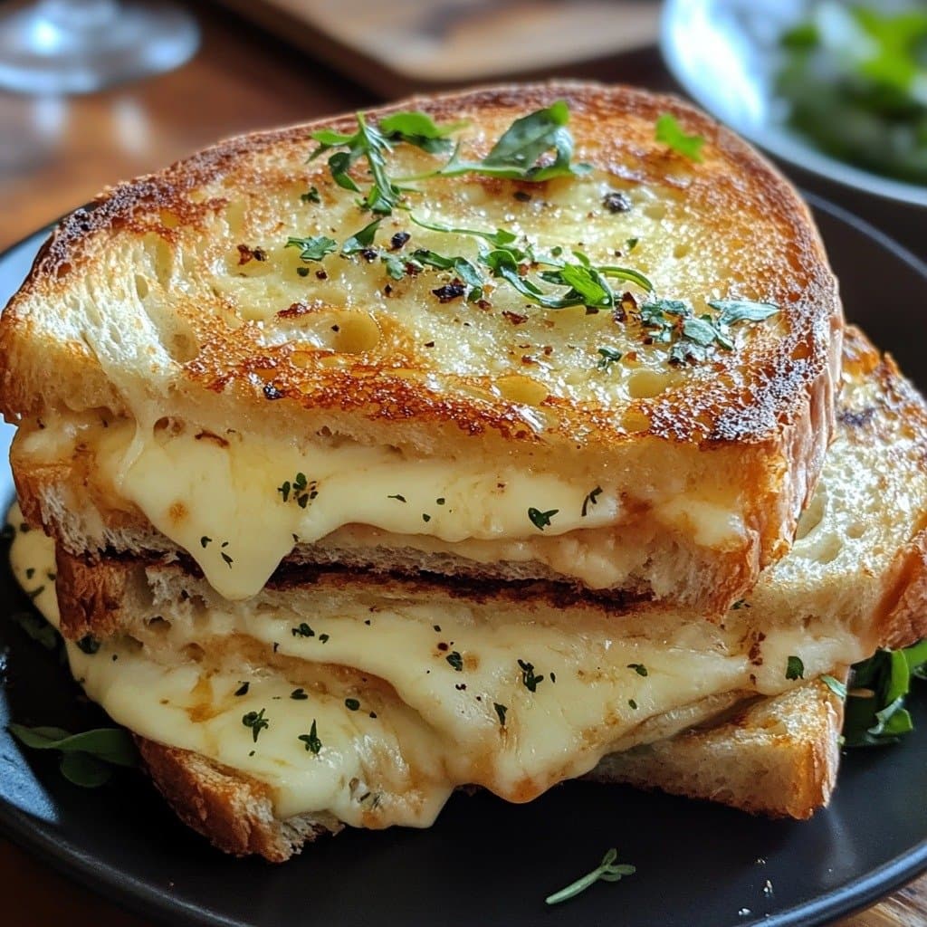 Recette de Croque aux 3 fromages Facile & Rapide