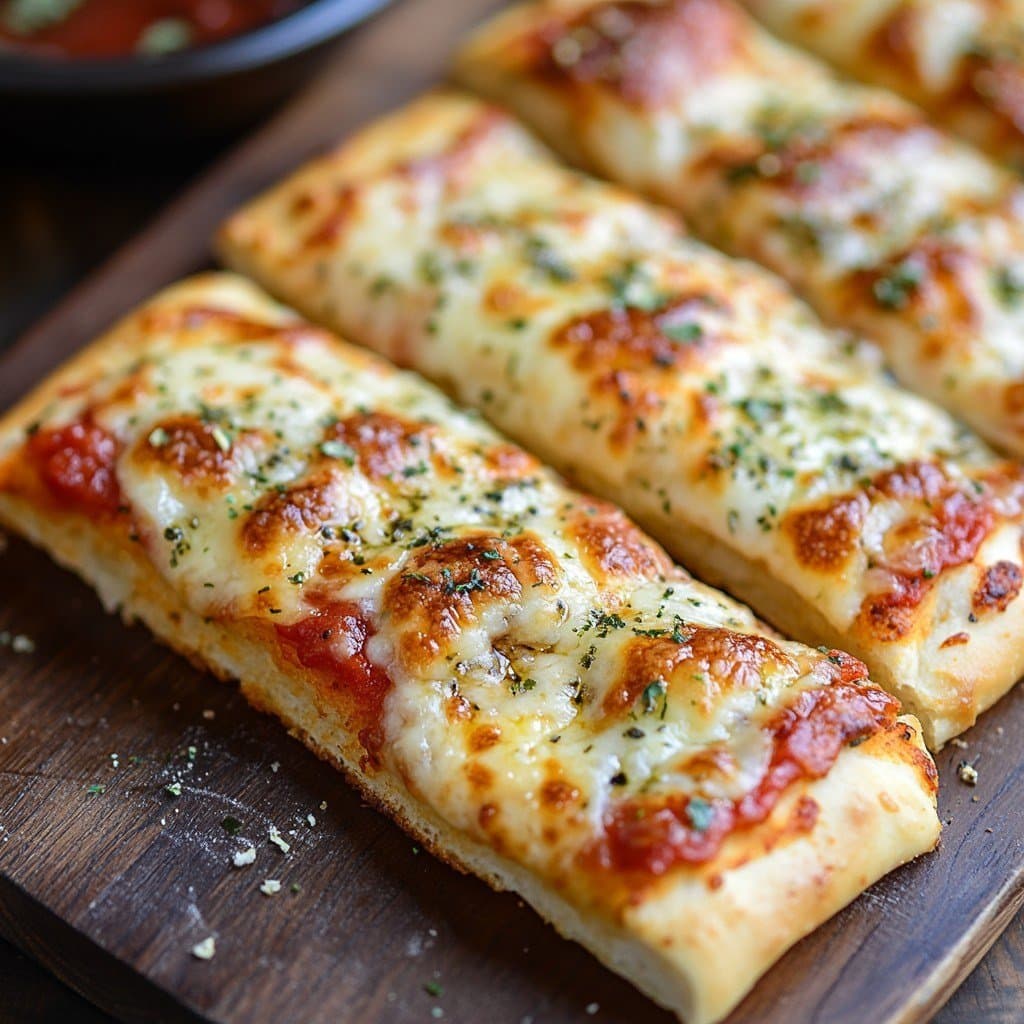 Recette de Gressins à l'Ail Façon Pizza