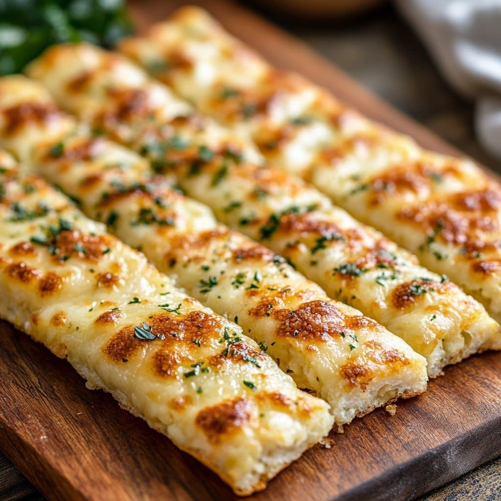 Recette de Cauliflower and Cheese Breadsticks