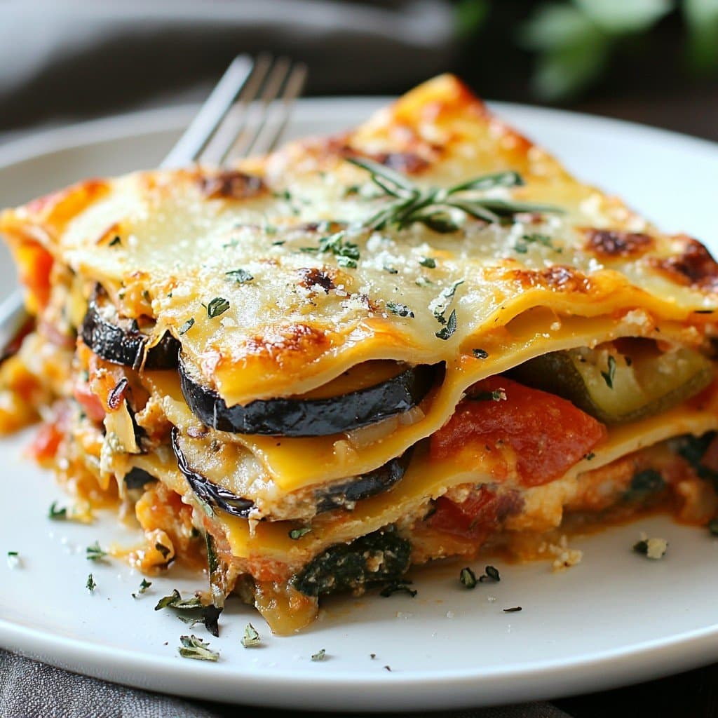 Quick & Easy Grilled Vegetable Lasagna