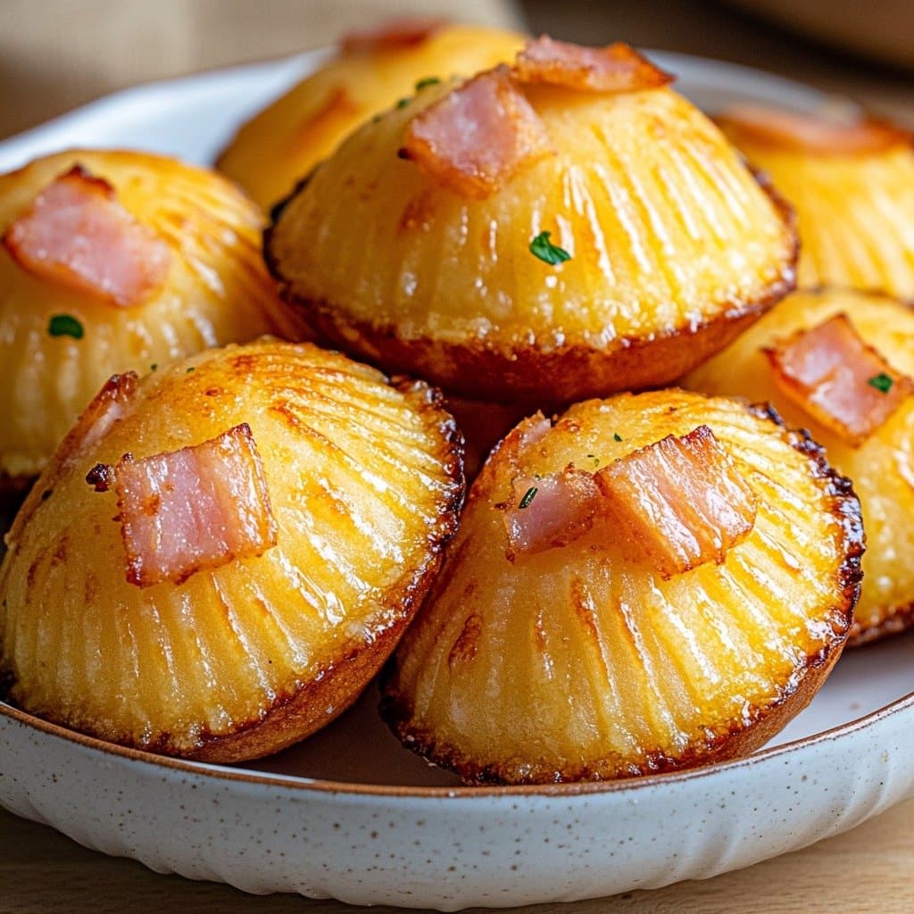 Bon appétit ! - Madeleines au Jambon et au Fromage