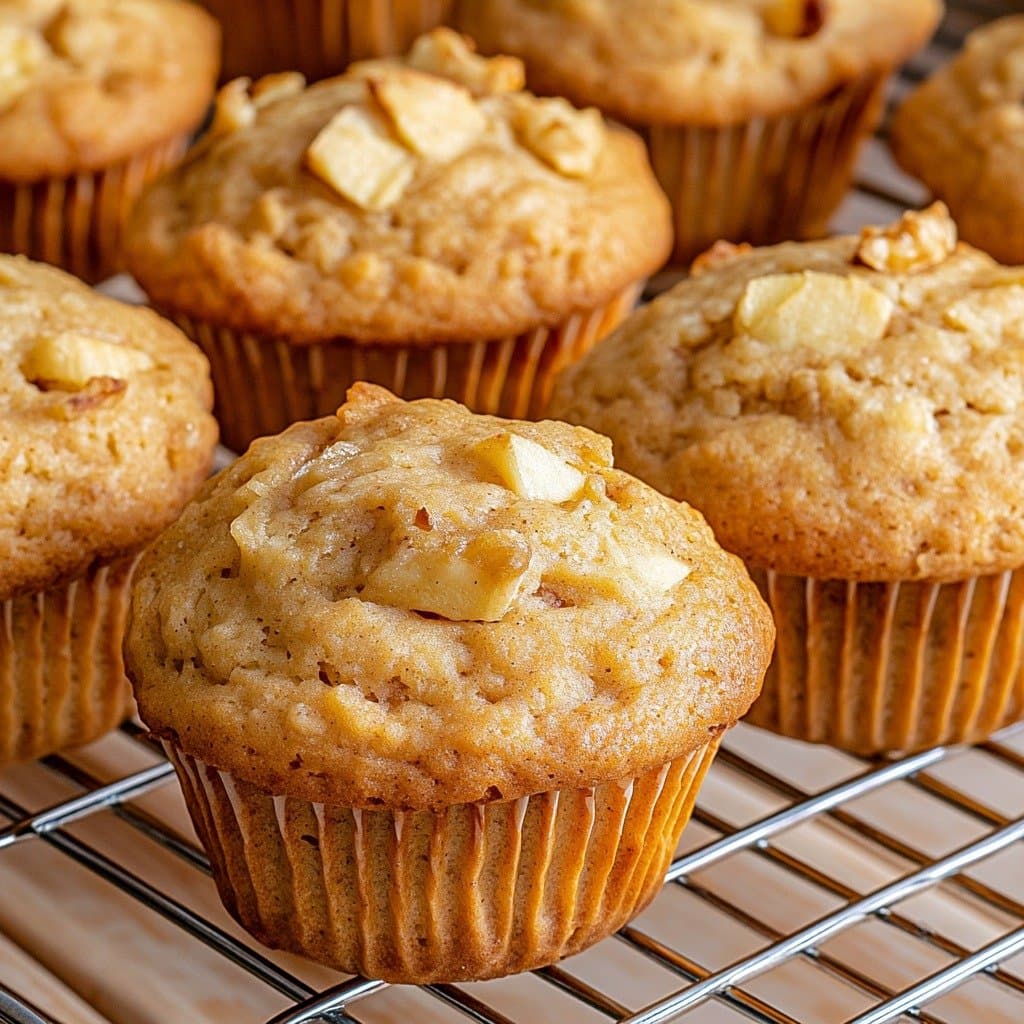 Enjoy your meal! - Soft Apple Muffins Simple & Quick