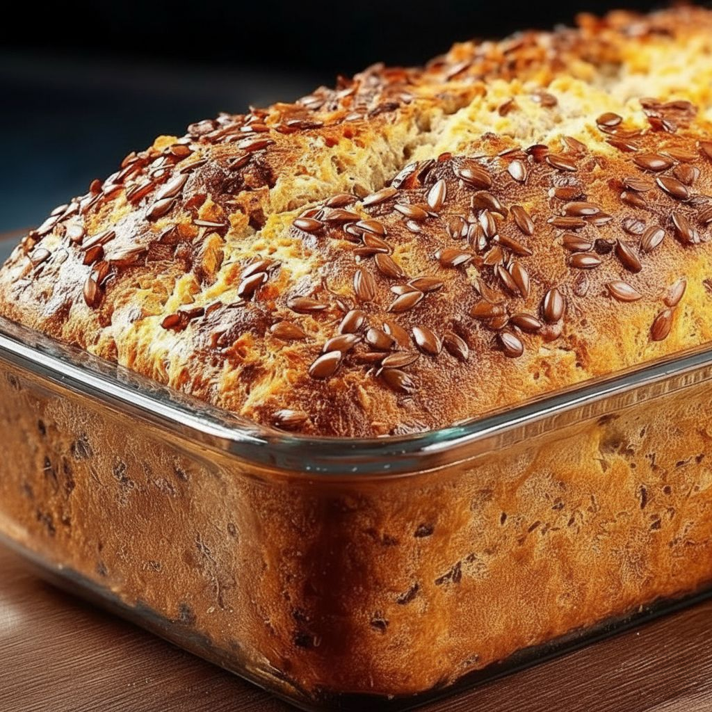 Pan de Copos de Avena en 5 Minutos