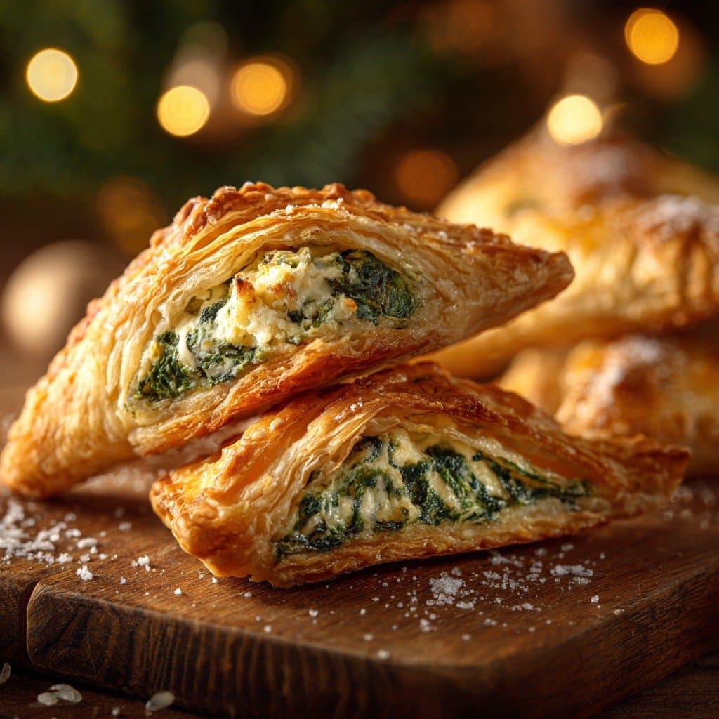 Enjoy your meal! - Spinach and Ricotta Turnovers