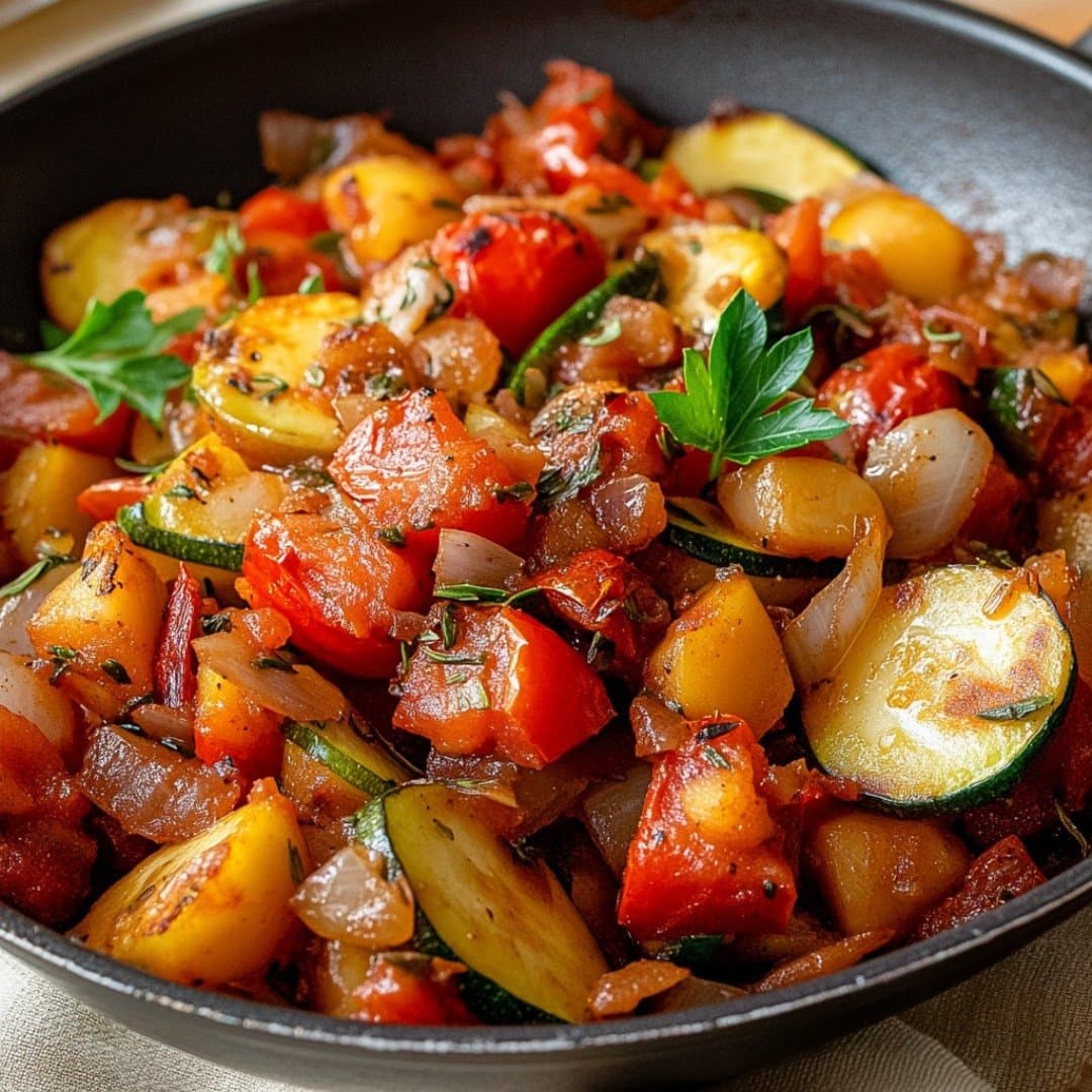 Recette de Salteado Provenzal de Verduras de Verano