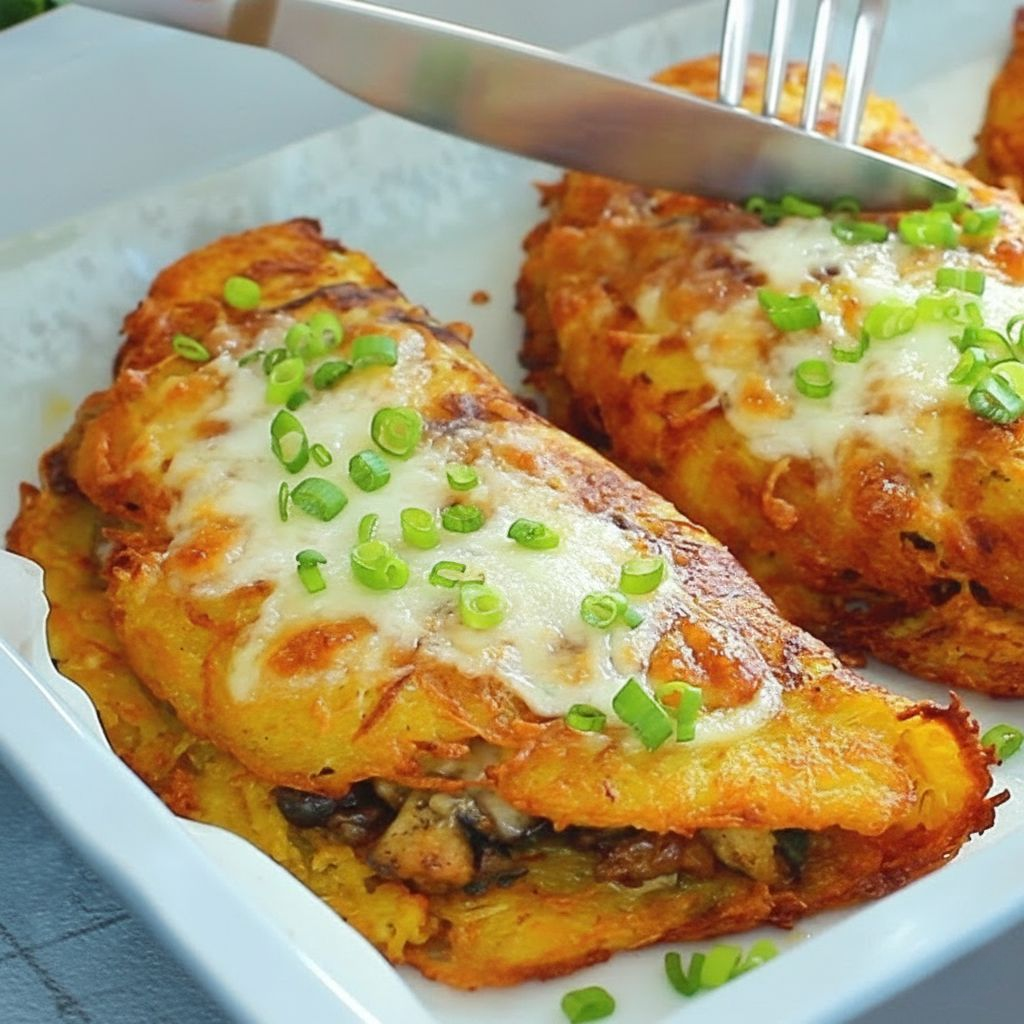 ¡Buen provecho! - Patatas Rellenas con Carne y Champiñones