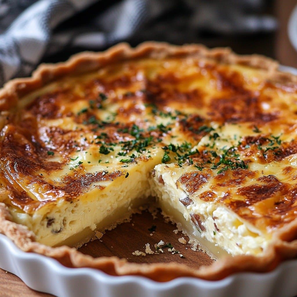 Classic Lorraine Quiche Simple & Quick