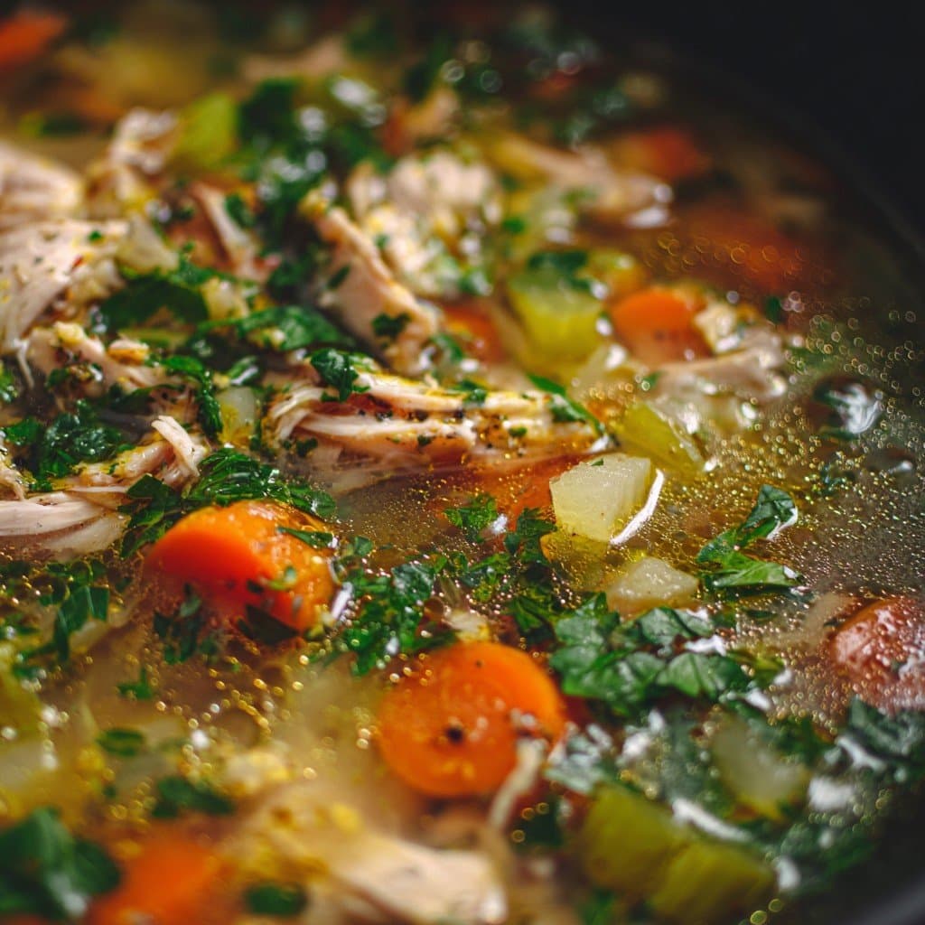 Recette de Chicken Vegetable Soup