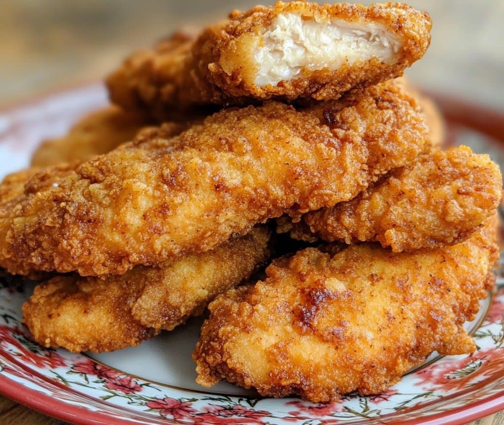 Recette de Tiras de Pollo Frito al Estilo KFC
