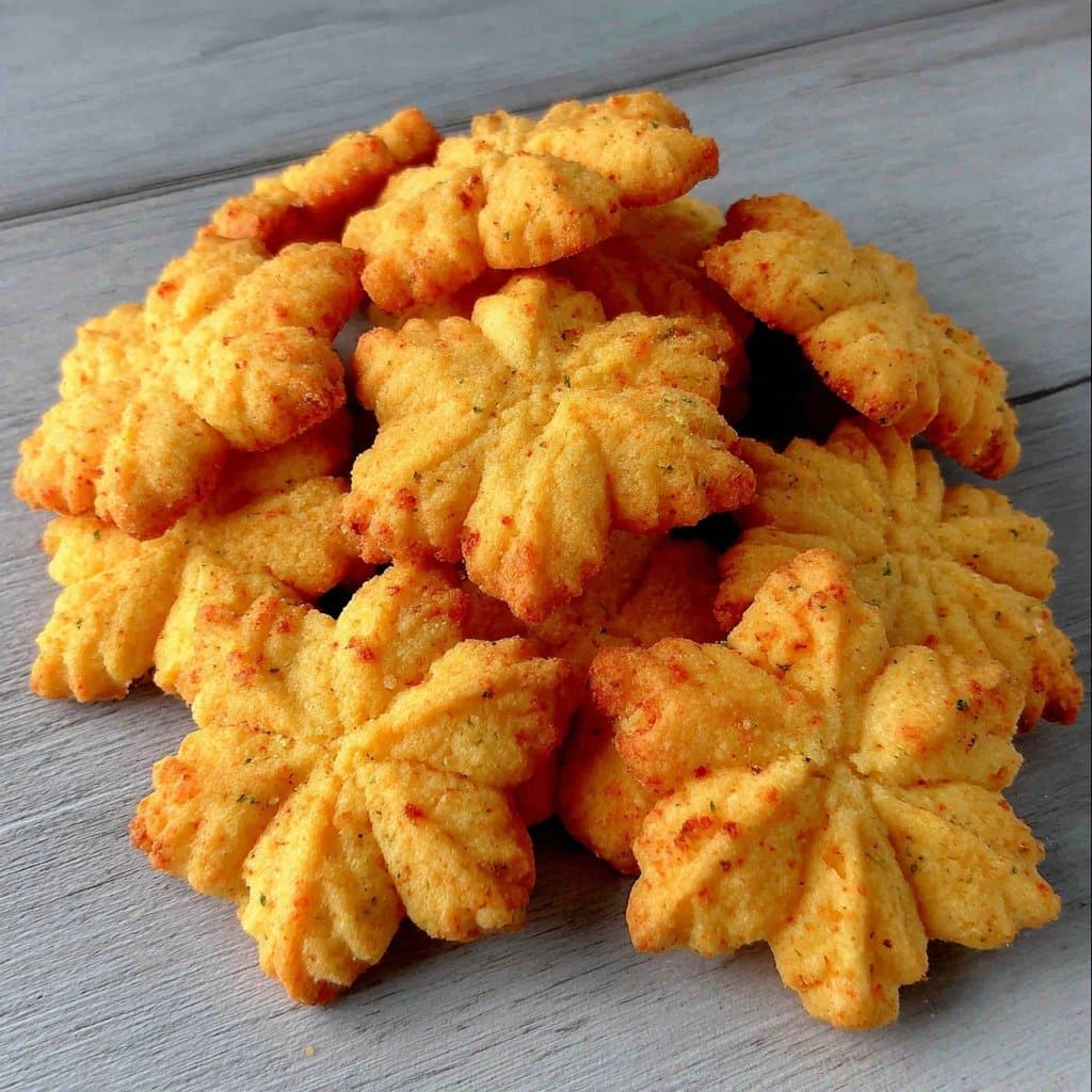 Recette de Cheddar & Herb Spritz Cookies