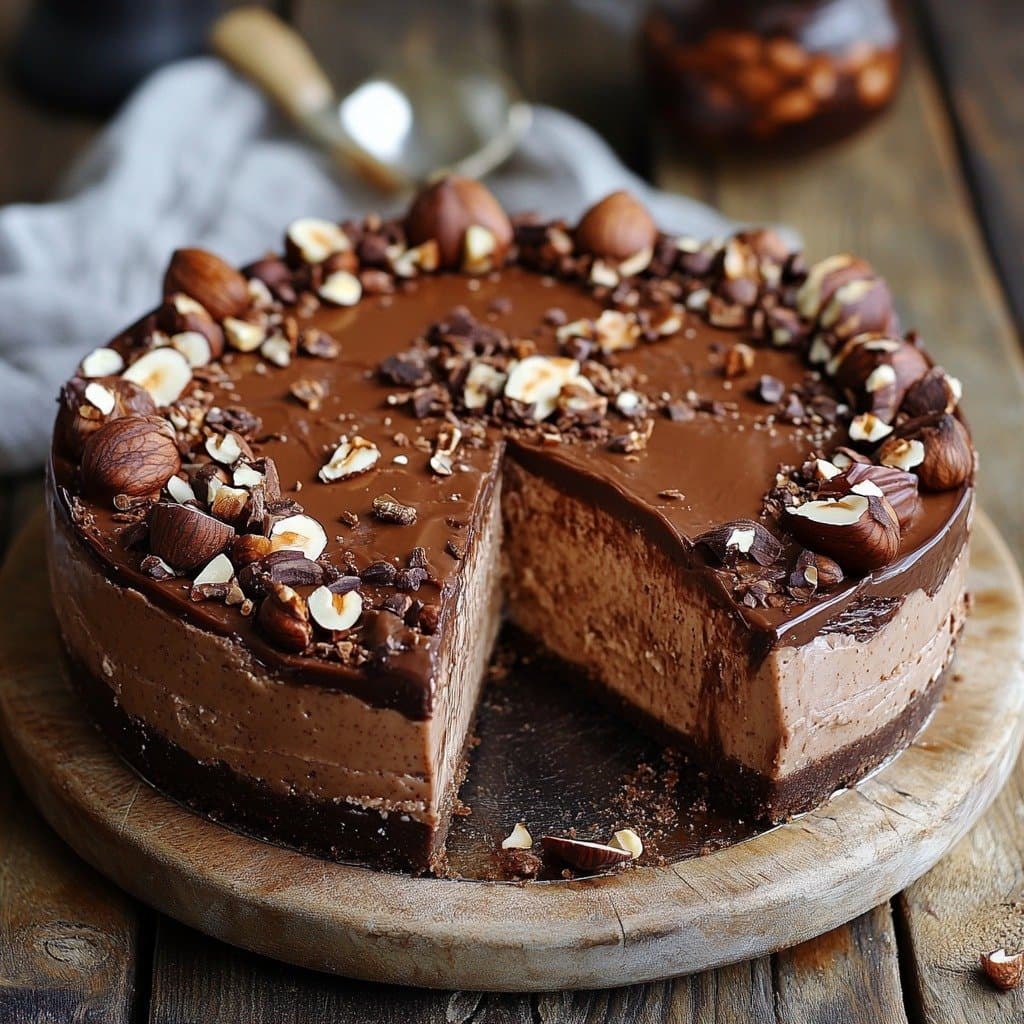 Recette de Cheesecake de Avellana y Nutella