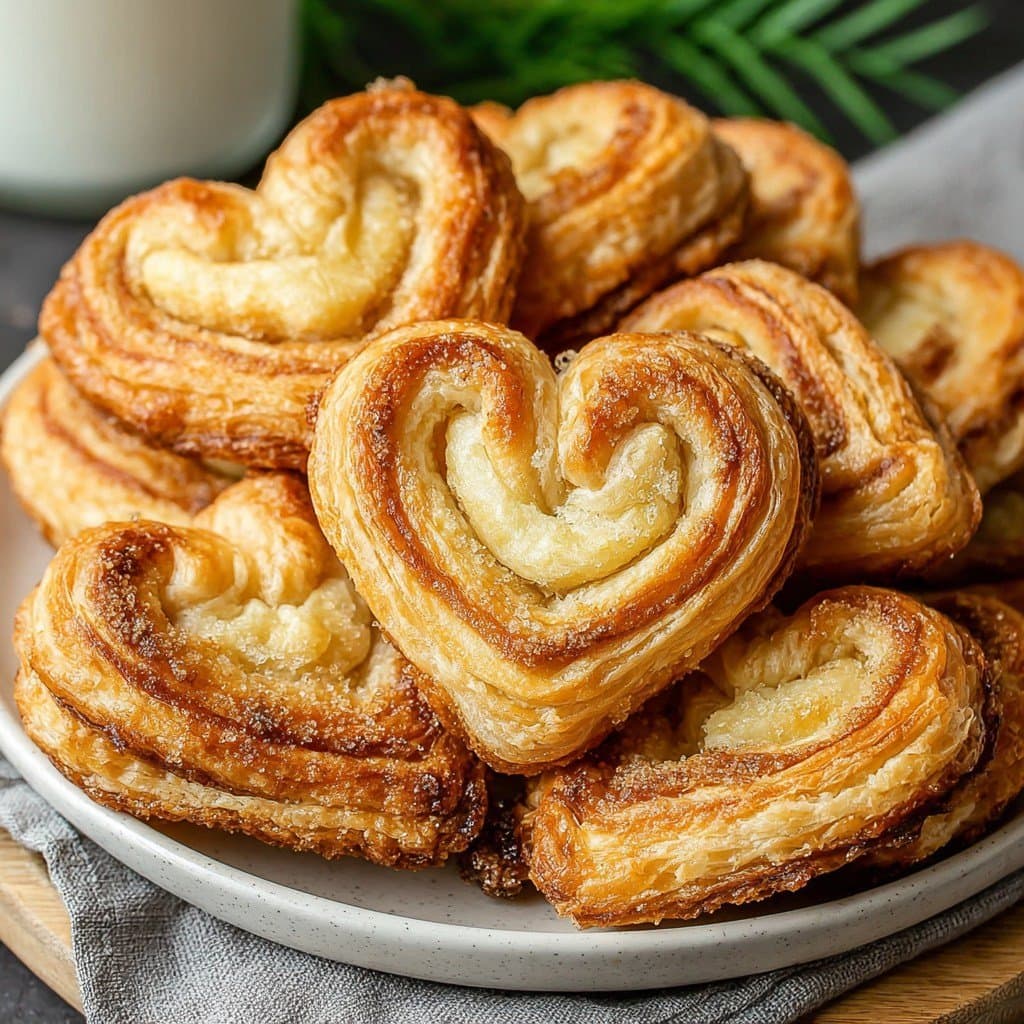 Cœurs Feuilletés Caramélisés