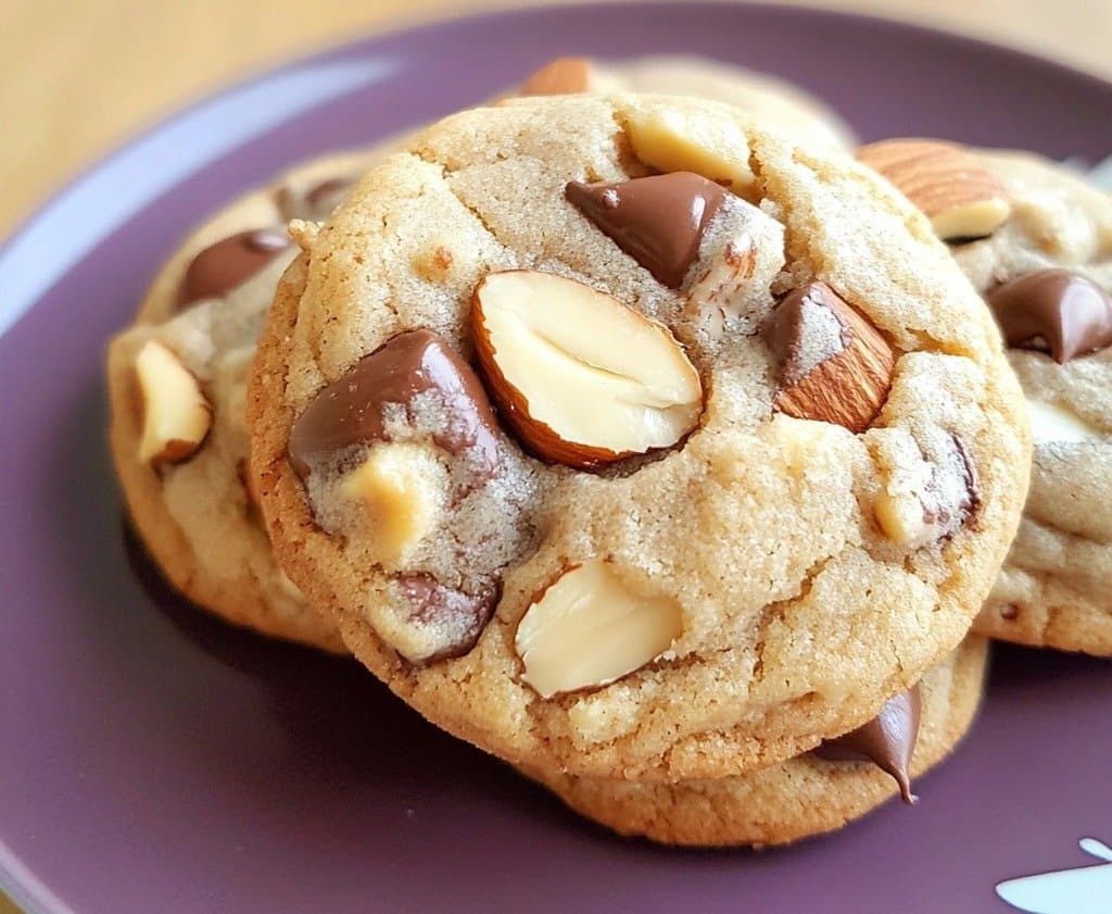 Galletas Crujientes de Chocolate y Almendras
