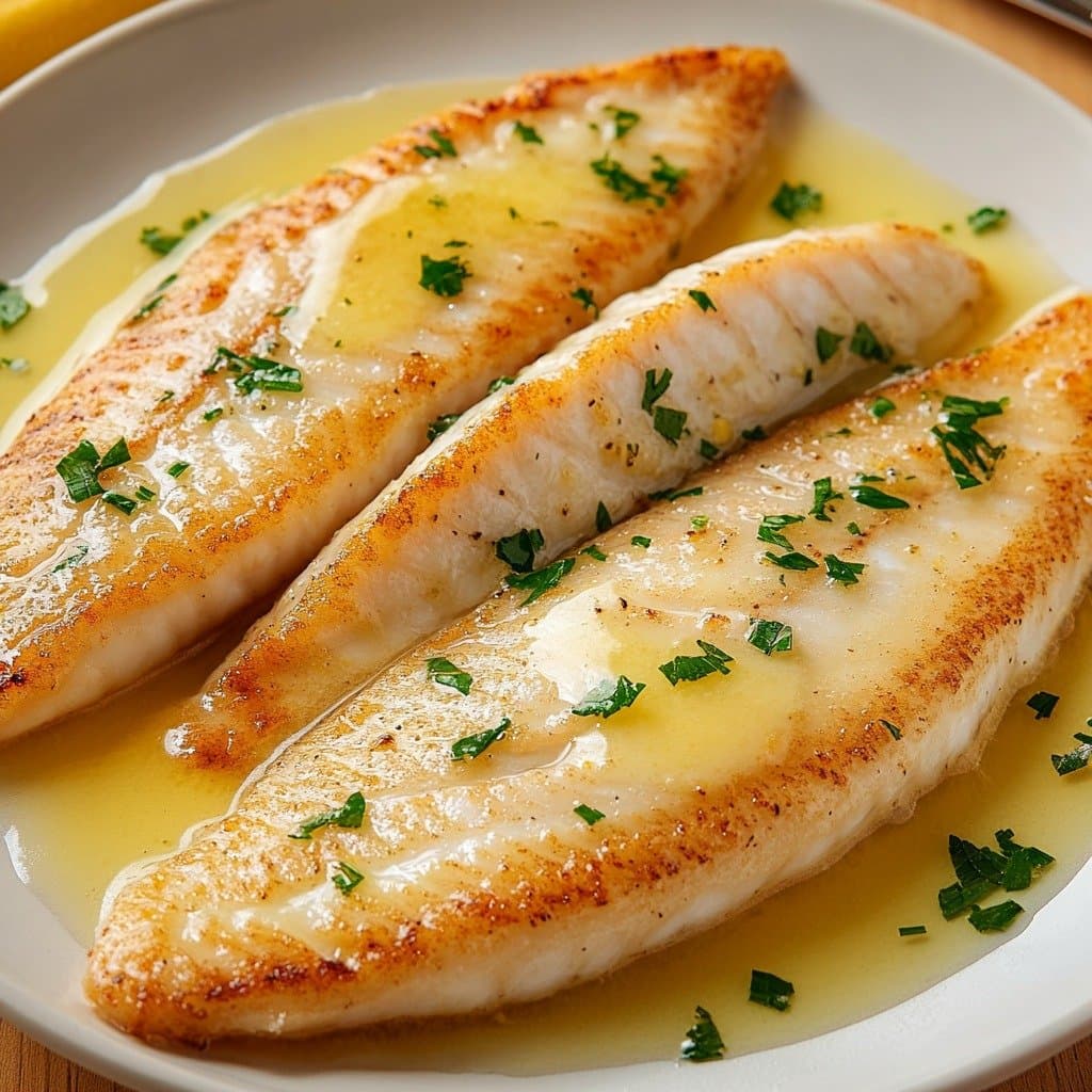 Recette de Filets de Poisson au Beurre Citronné