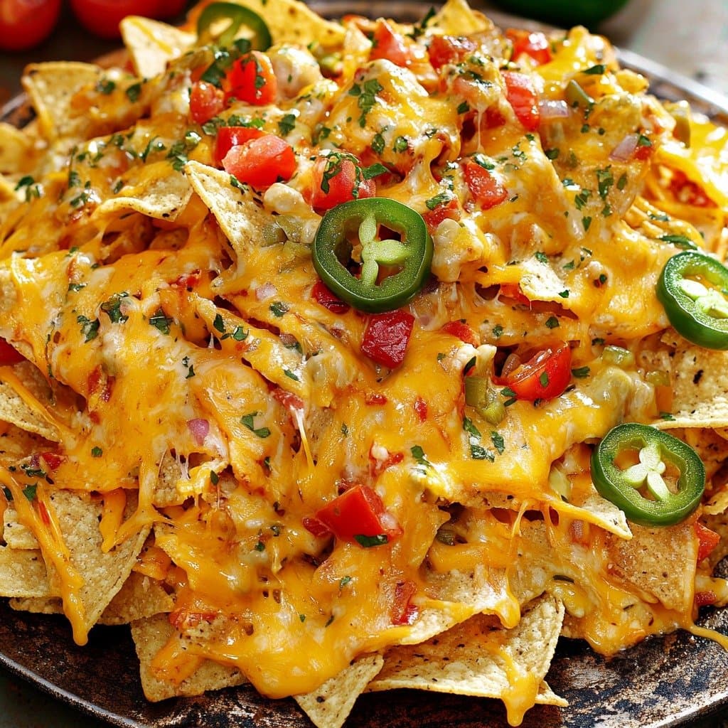 Ultimate Cheesy Nachos