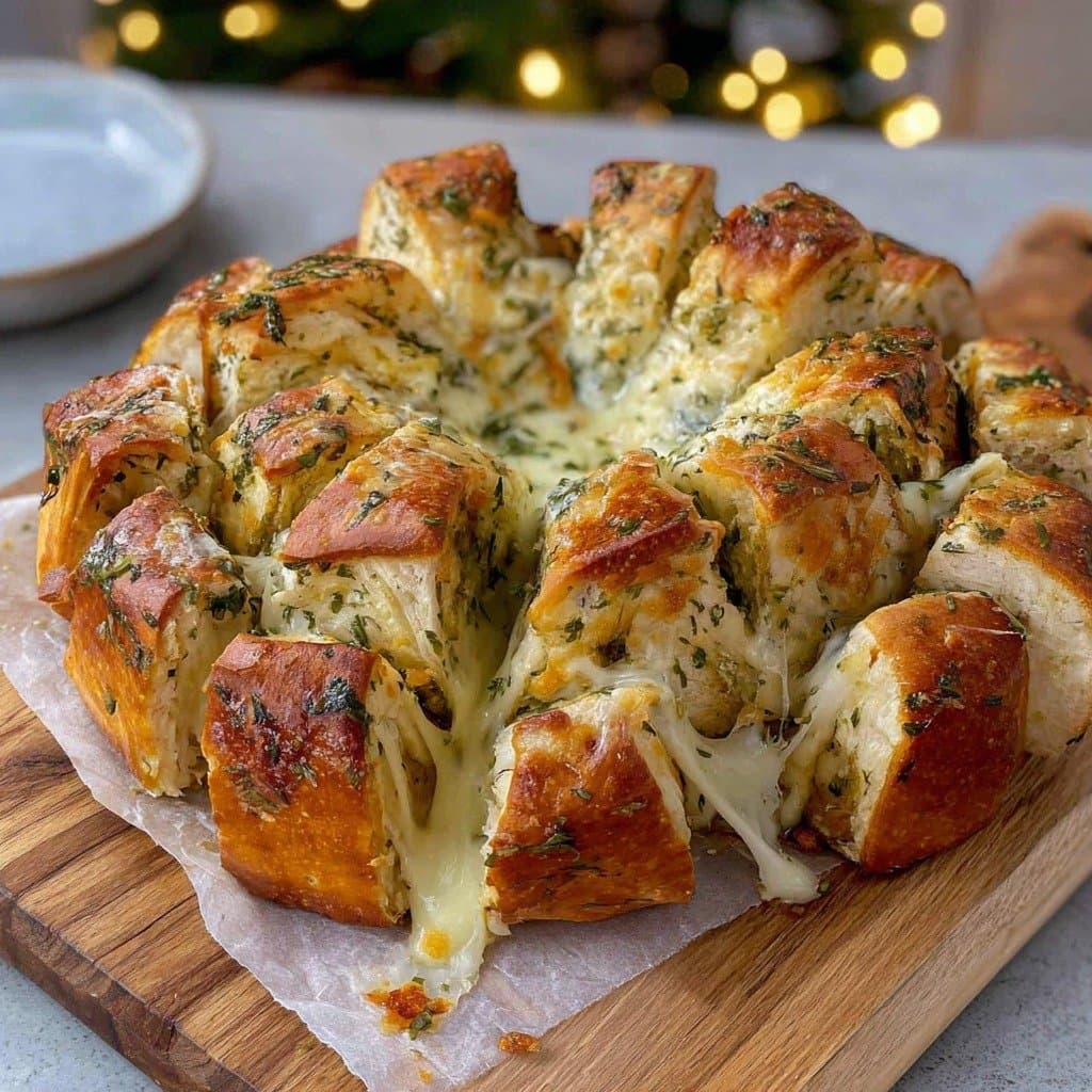 Recette de Pain Effiloché Fromage & Beurre d’Ail