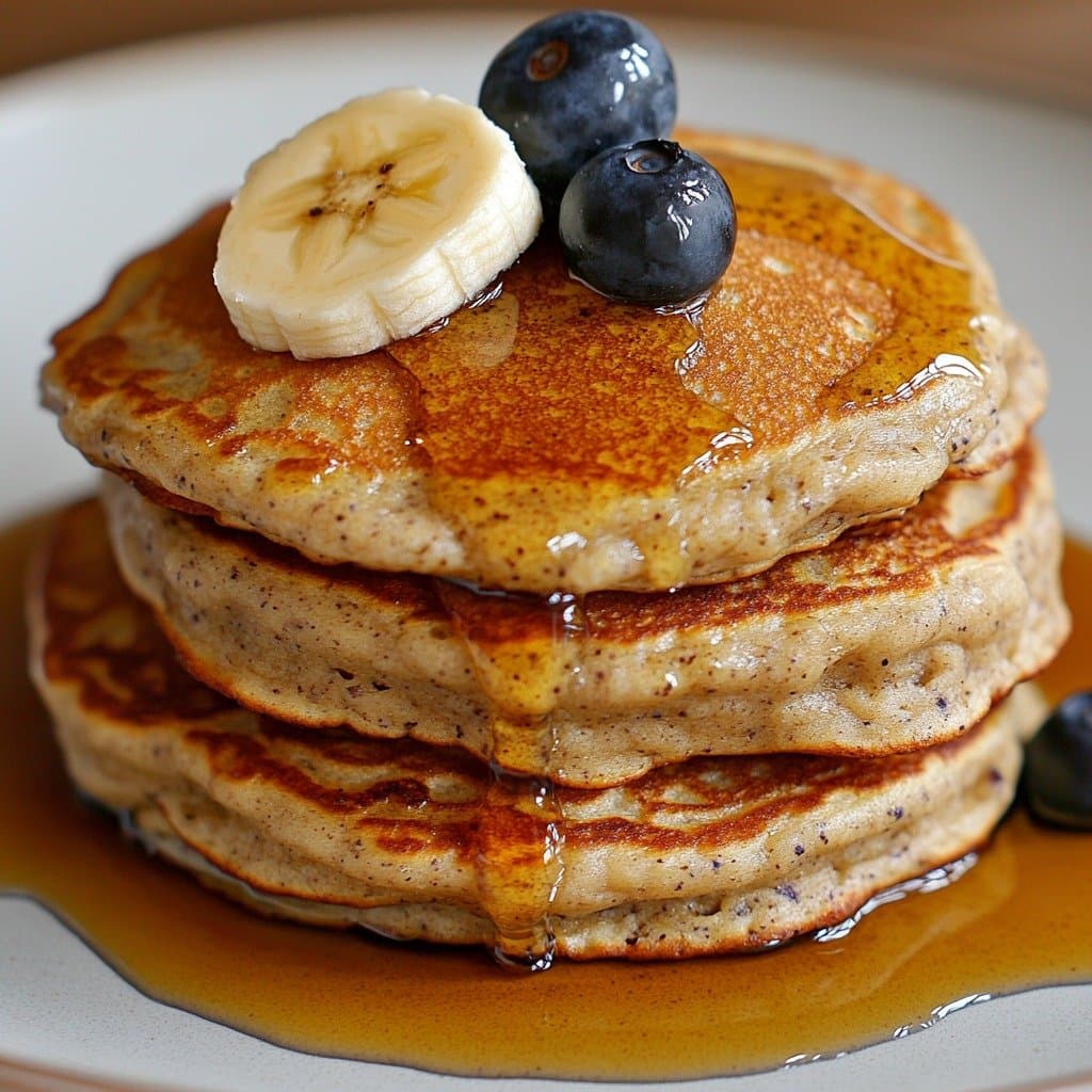 Pancakes à la Banane & Flocons d’Avoine
