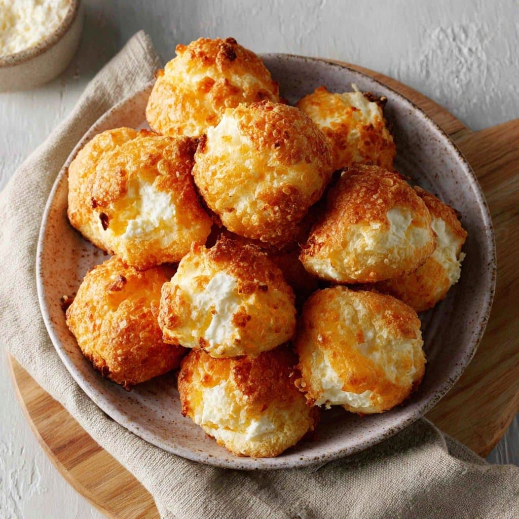 Recette de Bolitas Soufflé de Queso Ultra Crujientes