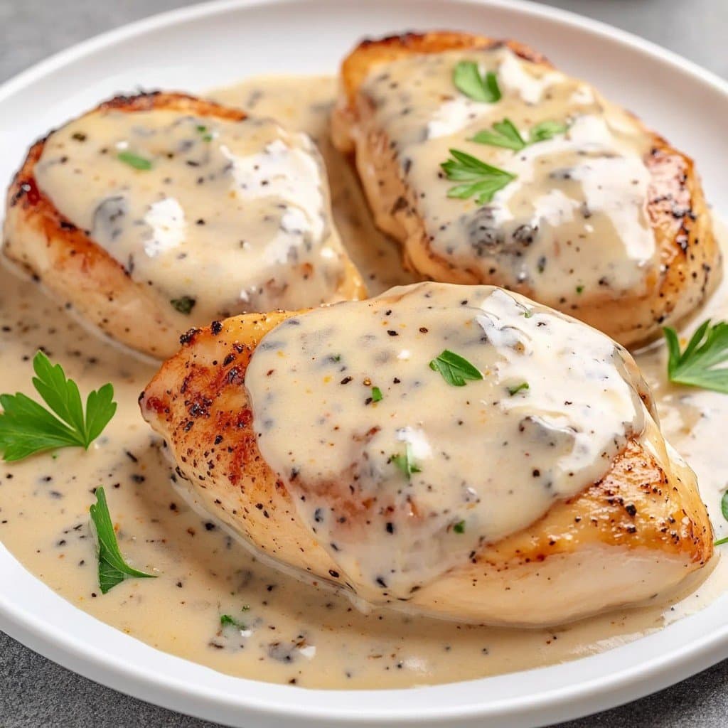 Recette de Poulet au roquefort et penne