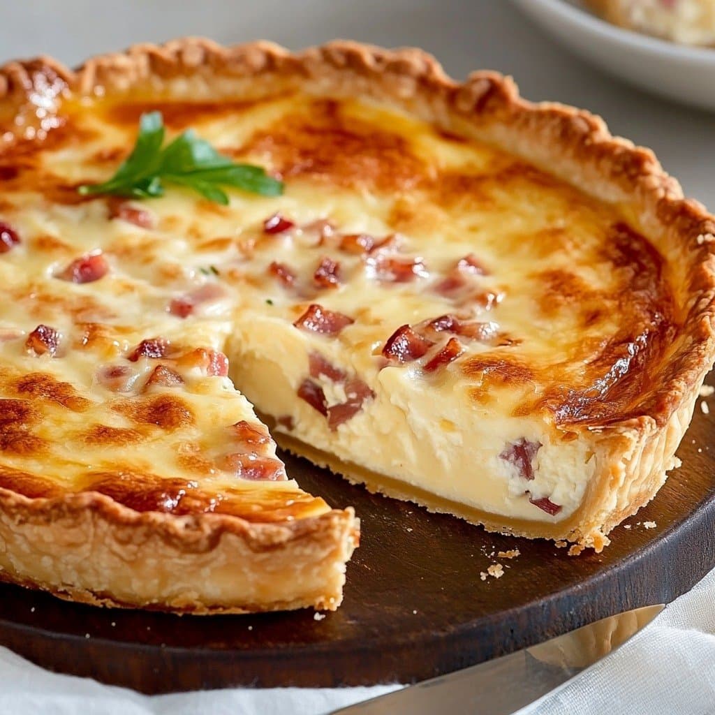 Easy Homemade Quiche Lorraine