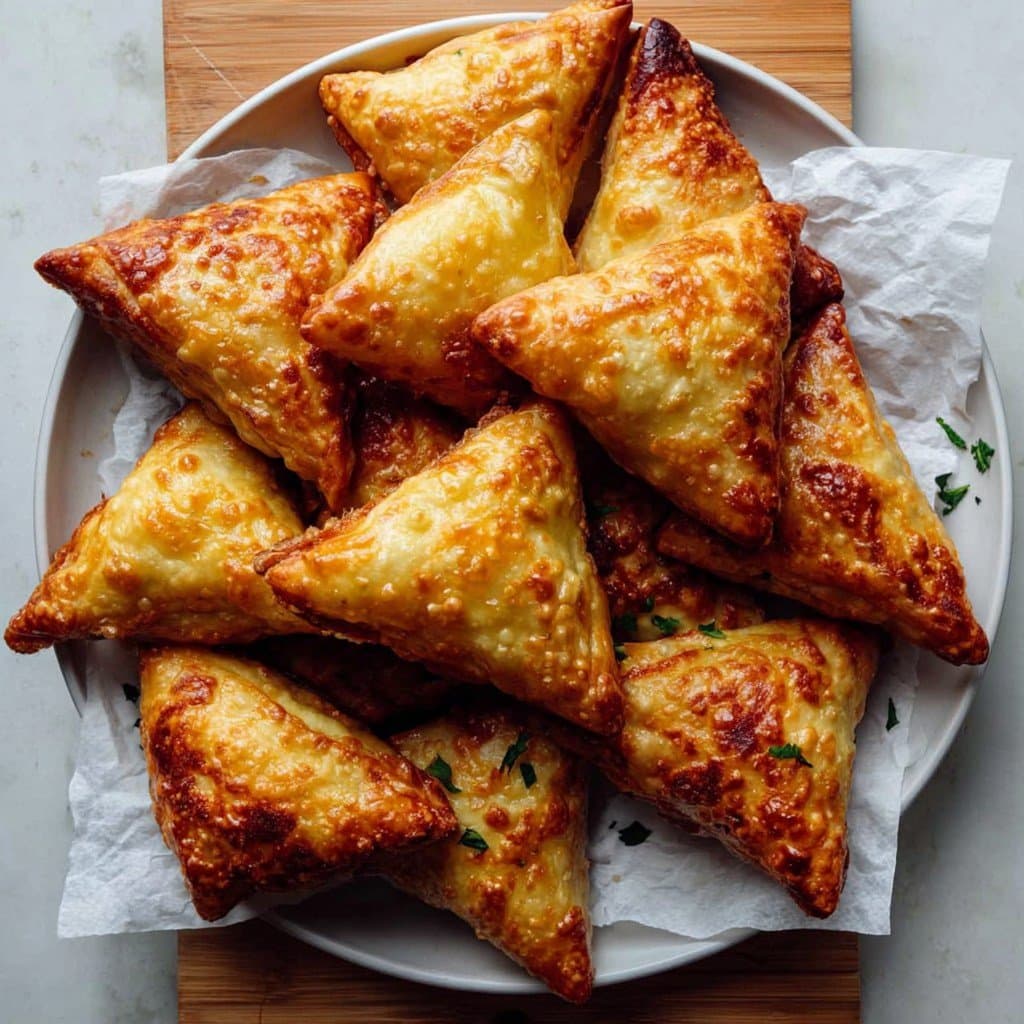 Samossas de Noël au Jambon Cru, Comté & Noix