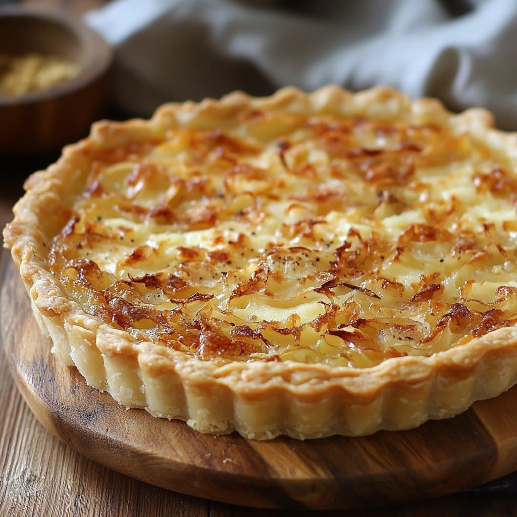 Caramelized Onion and Gruyère Tart
