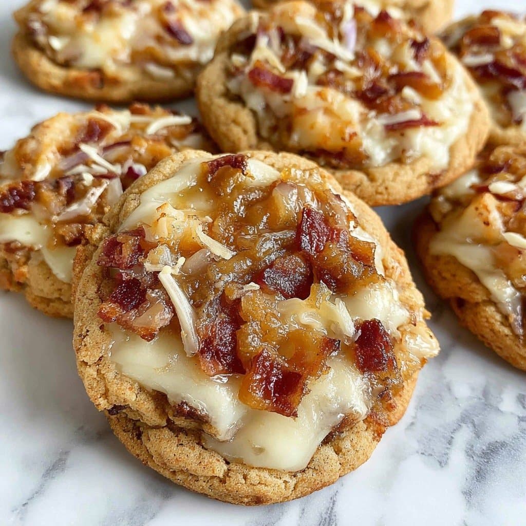 Recette de Cinnamon White Chocolate & Caramelized Bacon Cookies
