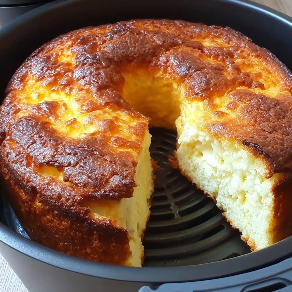 Recette de Gâteau Moelleux au Fromage Blanc – Cuit à l’Airfryer