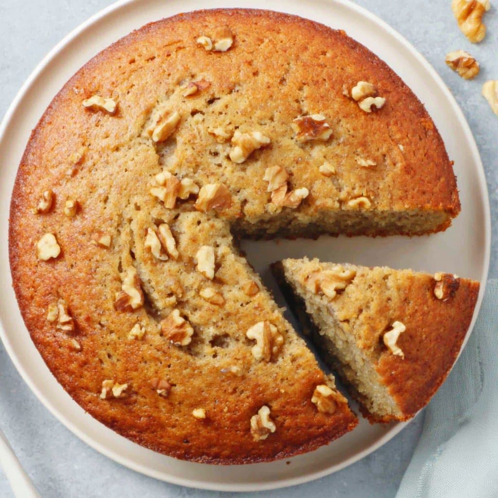 Recette de Gâteau Moelleux aux Noix – Cuit à l’Airfryer