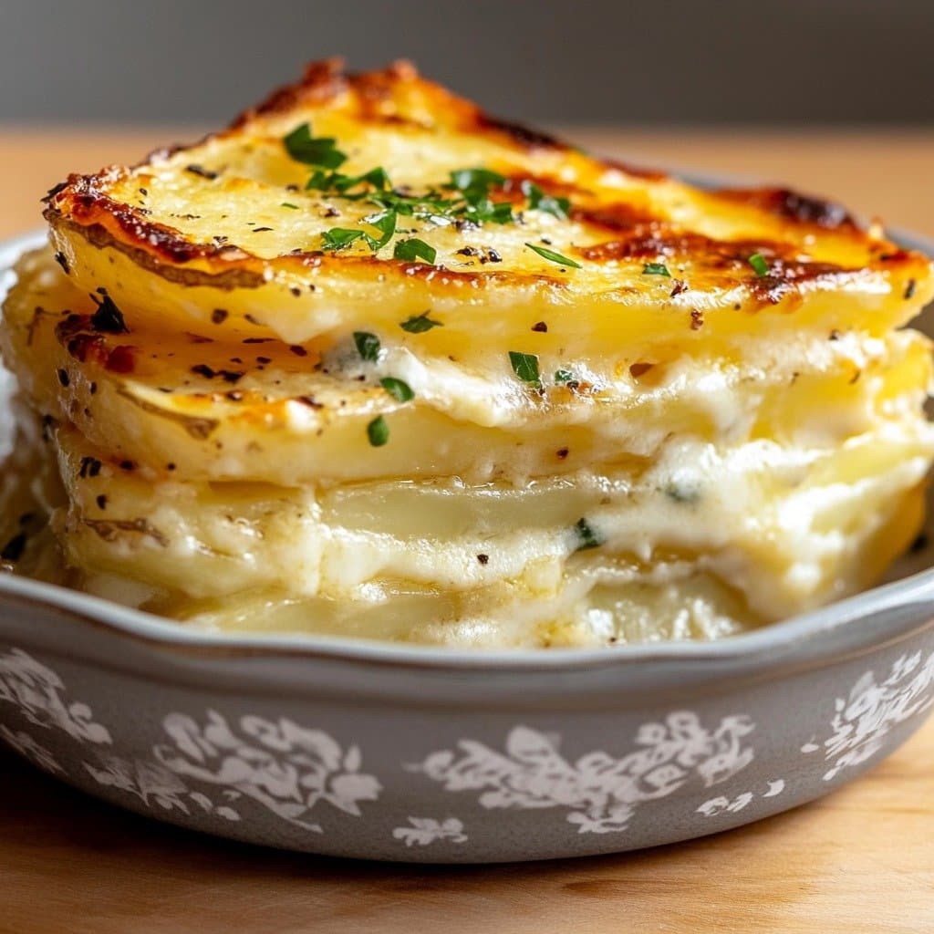 Gratin de Pommes de Terre Fondant & Savoureux