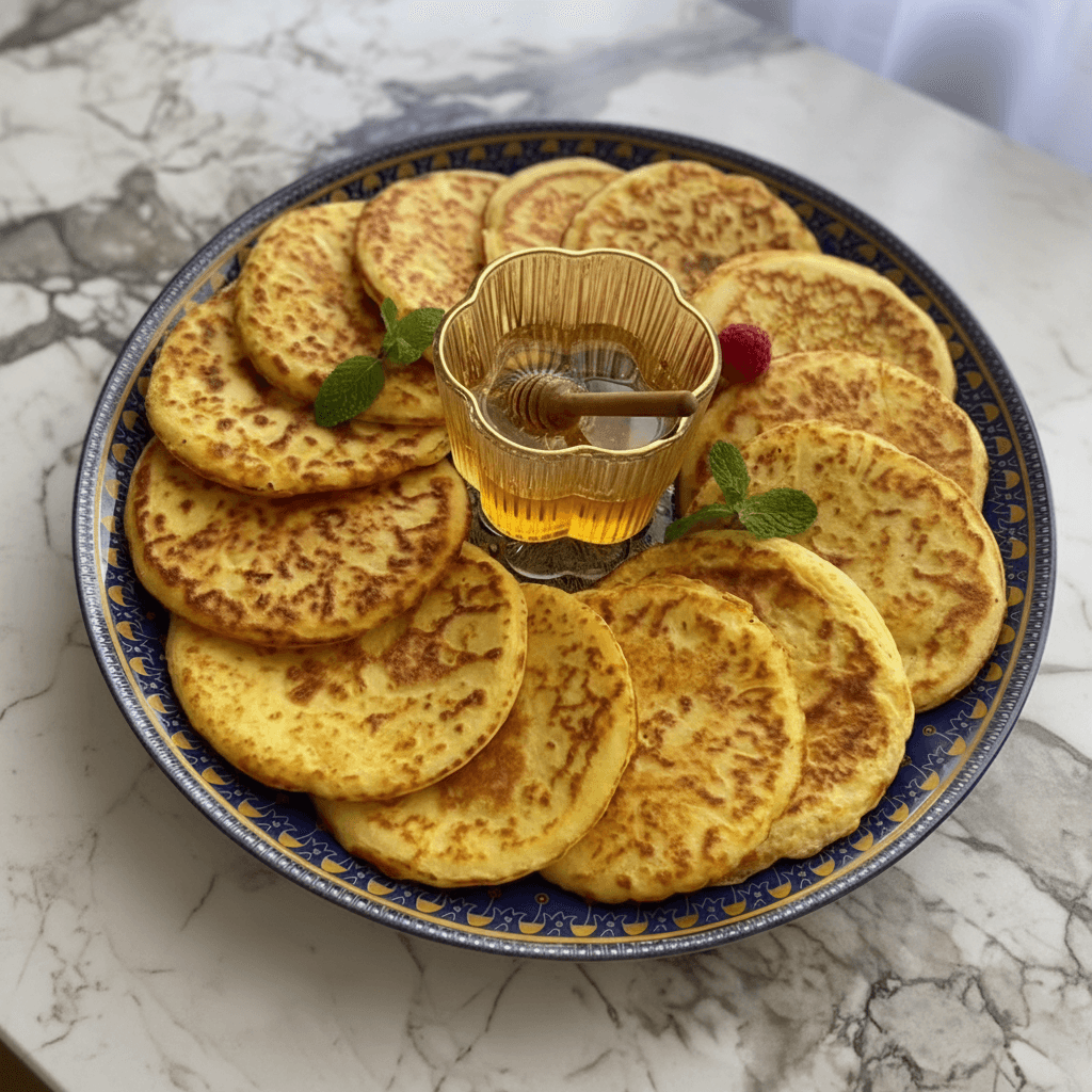 Crêpes Moelleuses à la Semoule – Recette Simple et Savoureuse