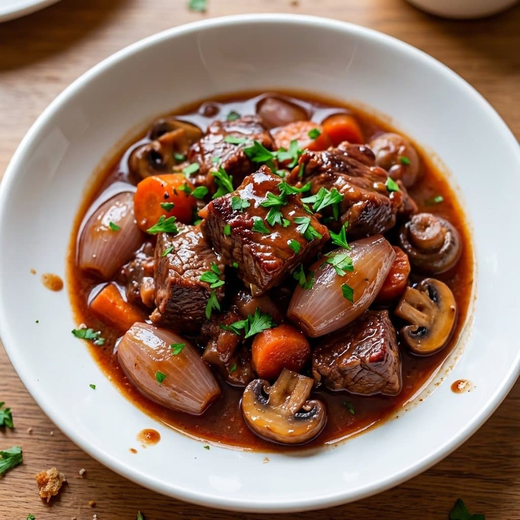 Ragoût de Bœuf Réconfortant, Simple & Savoureux