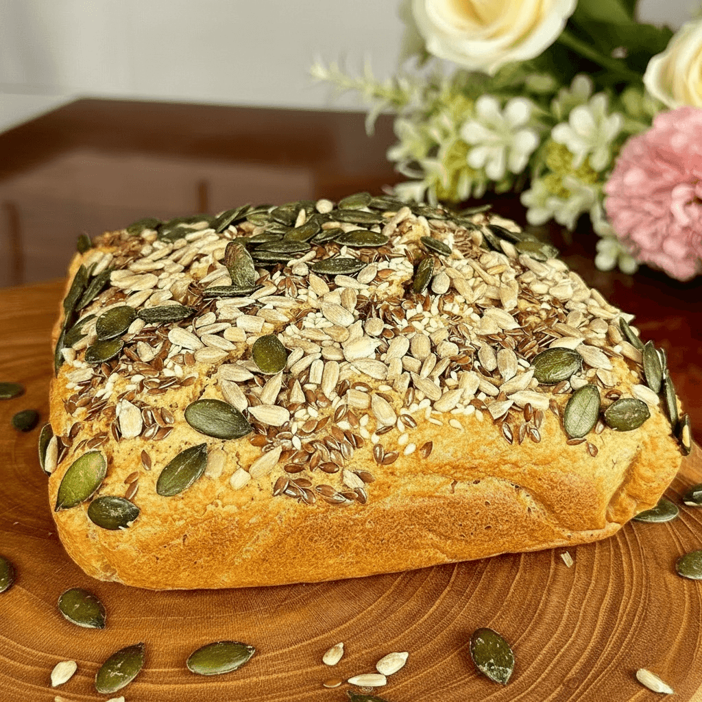 Recette de Pain aux Flocons d’Avoine et Yaourt Grec – Sans Farine